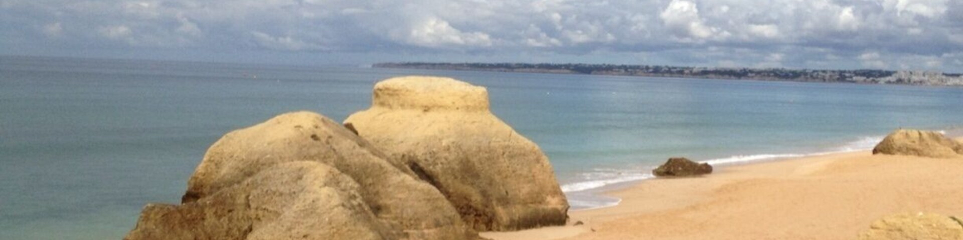 All along the algarve in Portugal one if many beautiful beaches, just take a detour almost anywhere enjoy people