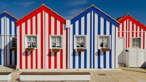 Casas da Costa Nova, Aveiro. Portugal