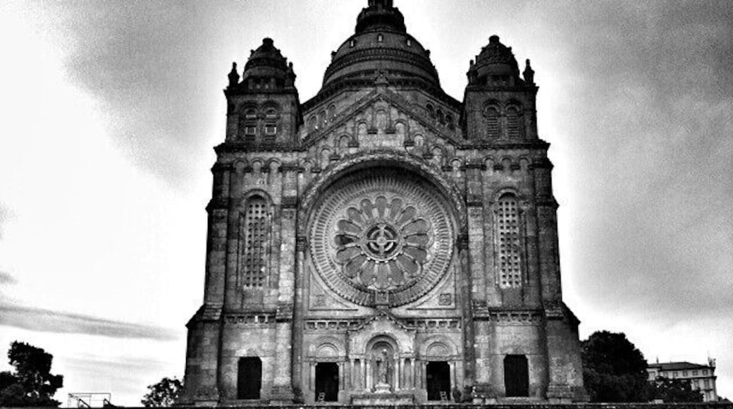 From my beautiful country,Church of Santa Luzia on the top hill of Viana do Castelo city,north of Portugal.