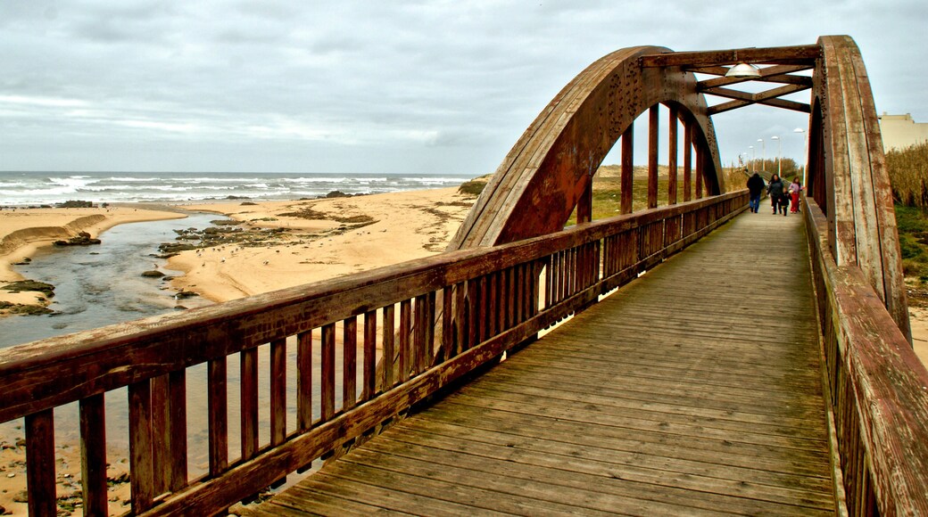 Pawn bridge in Labruge, Vila do Conde, Portugal