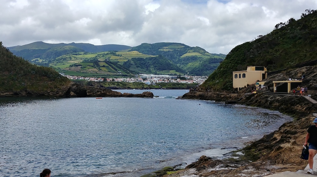 Ilheu da Vila Franca. An island within an island. There is a ferry running every hour. Cost of 8⏠per person there and back. Amazing for snorkeling.