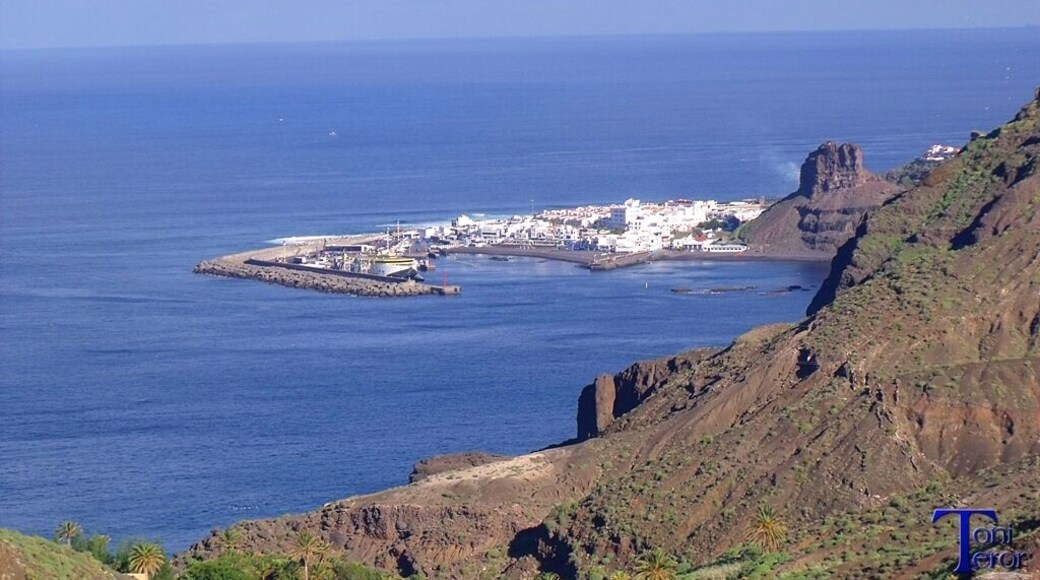 Vista del Puerto de Las Nieves