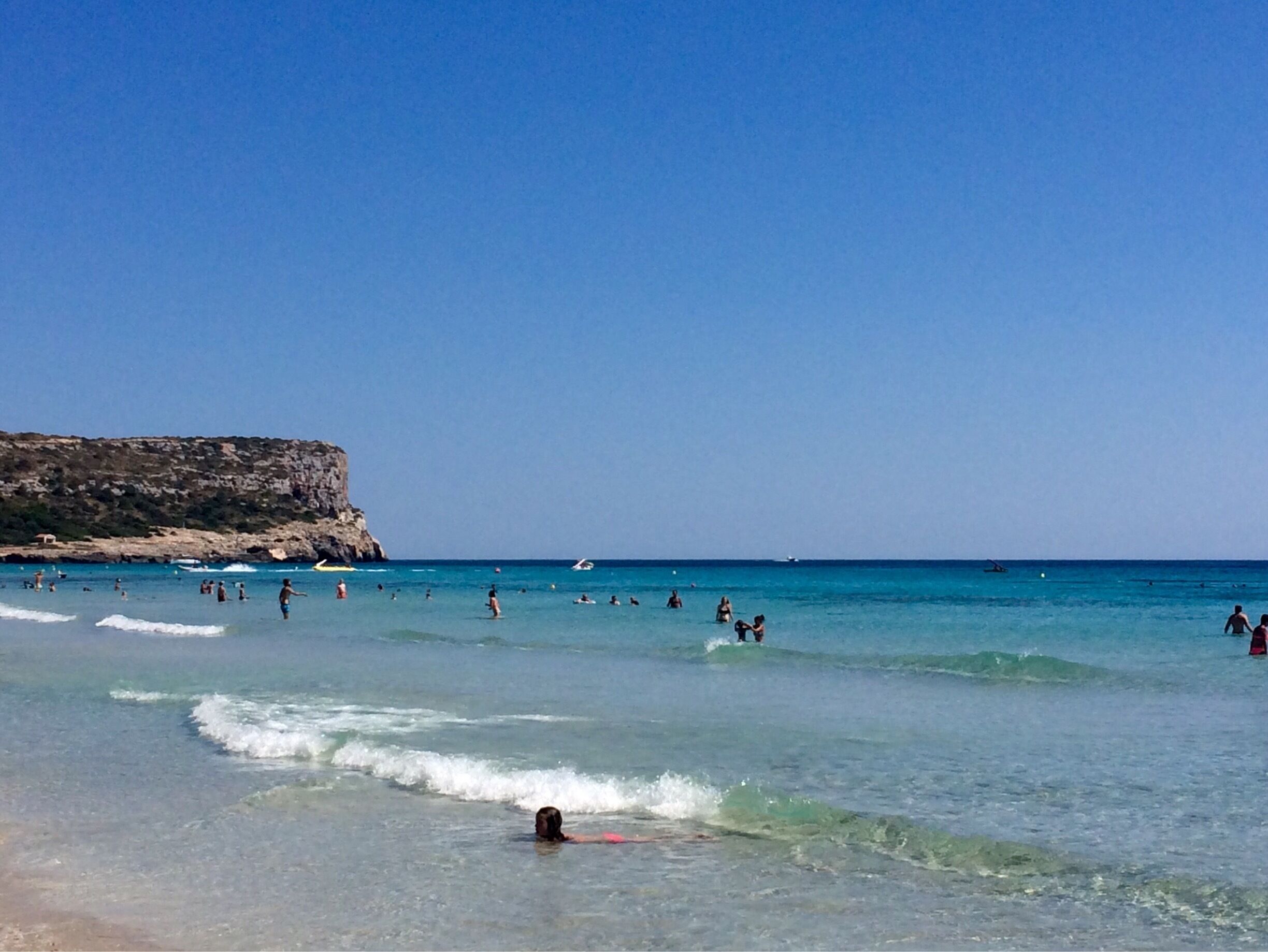 The Son Bou beach, Menorca. Probably one of the best beaches in the island, it has the clearest water.
#waterlust #beach #menorca #sonbou