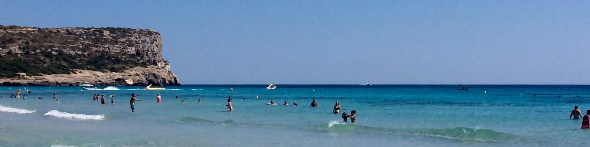 The Son Bou beach, Menorca. Probably one of the best beaches in the island, it has the clearest water.
#waterlust #beach #menorca #sonbou