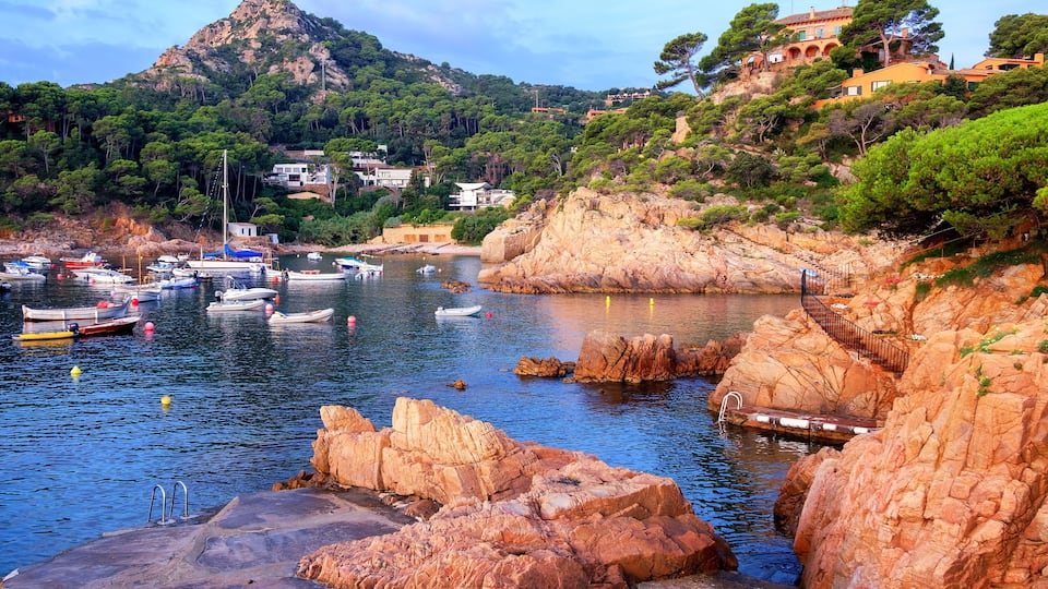 Costa Brava coast by Begur, Spain; Shutterstock ID 322063043