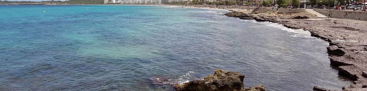 Küste bei Cala Millor, Gemeinde Son Servera, Mallorca, Spanien