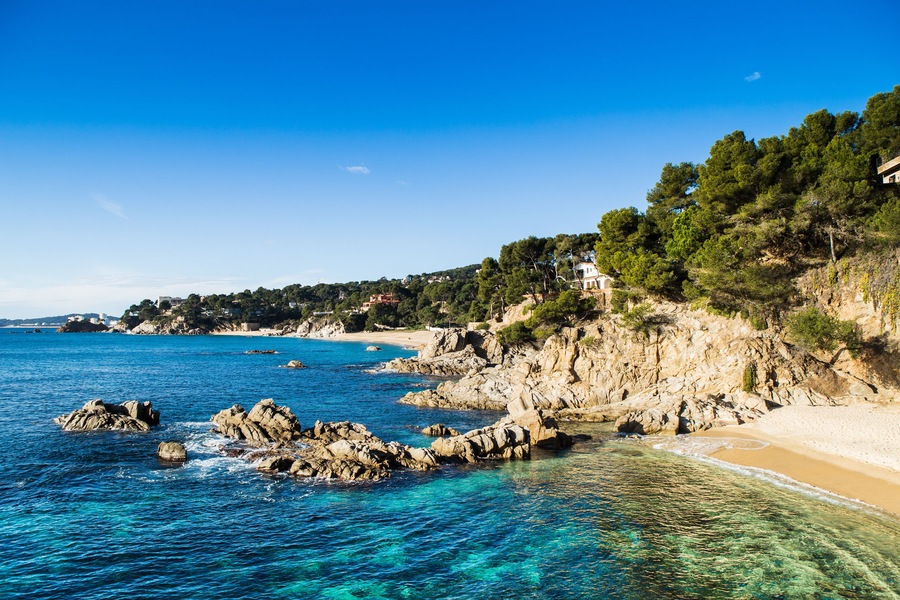 Beach landscape of Calonge, Costa Brava. Spain.; Shutterstock ID 246257905; Purchase Order: -
