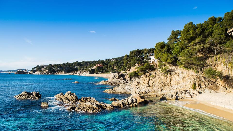 Beach landscape of Calonge, Costa Brava. Spain.; Shutterstock ID 246257905; Purchase Order: -