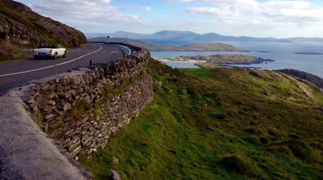 The dramatic landscape of the ring of Kerry is beyond beautiful.
