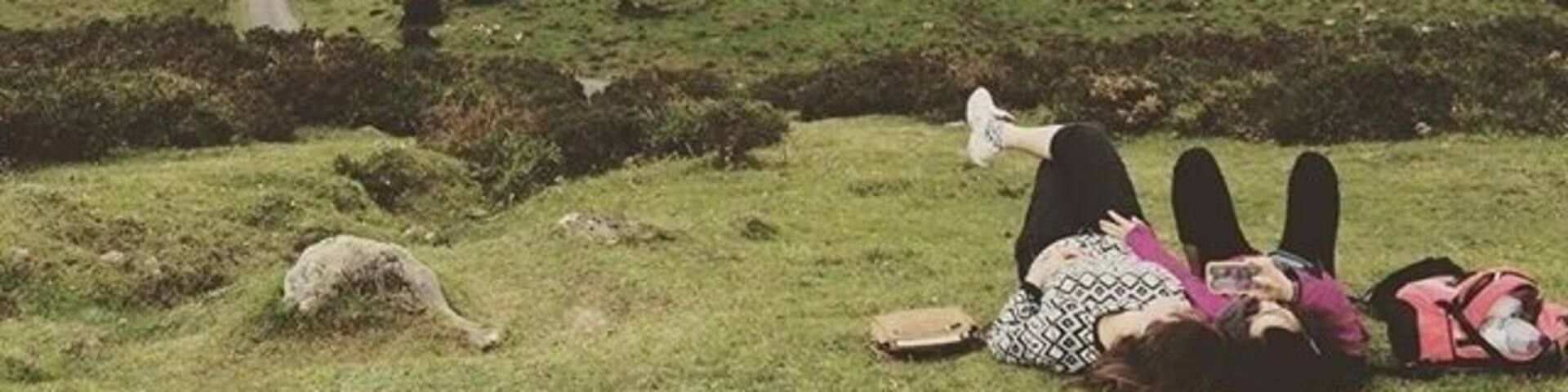 If you're looking for absolut silence, this is not your spot. Here there's the constant and harmonious music from the cow's bell clappers. Absolutely wonderful!