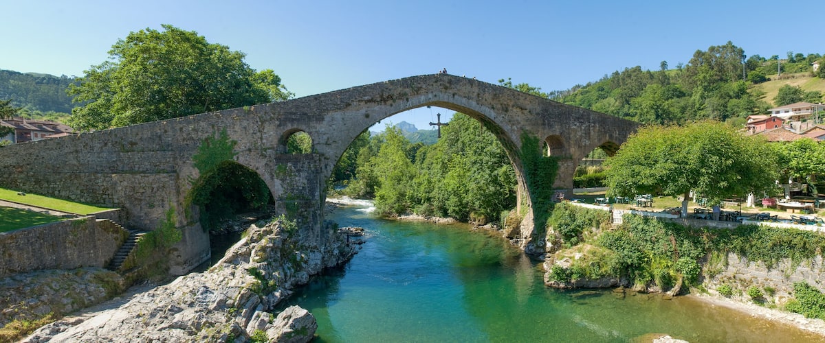 Roman bridge of Cangas de Onis