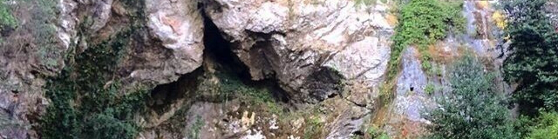 A sanctuary sculped in the mountain.