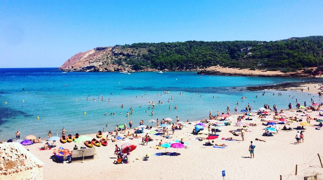 One of the sandy beaches in the northern part of the island, here the water and sand differ from the southern beaches. The water is very clear and surprisingly warm. Watch out for the little fish though, they kind of bite if you stay still for too long!
#waterlust #beach #lavall #menorca