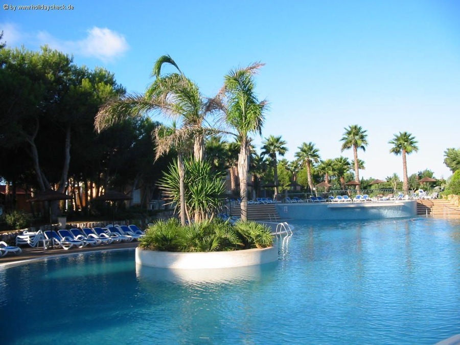 the swimming pool