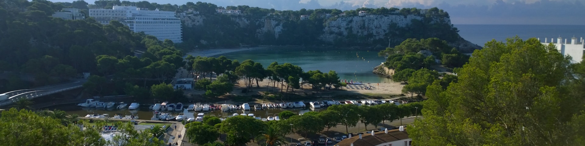 Cala Galdana from the hotel