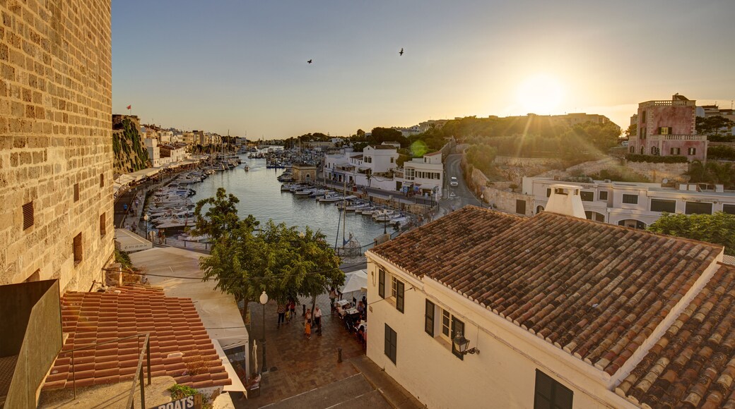 The little port of Ciutadella de Menorca, Menorca, Balearic Islands, Spain