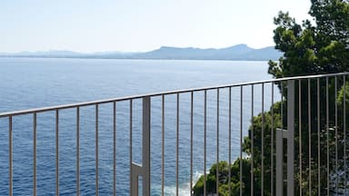 Aussichtspunkt im Osten von Costa des Pins, Gemeinde Son Servera, Mallorca, Spanien