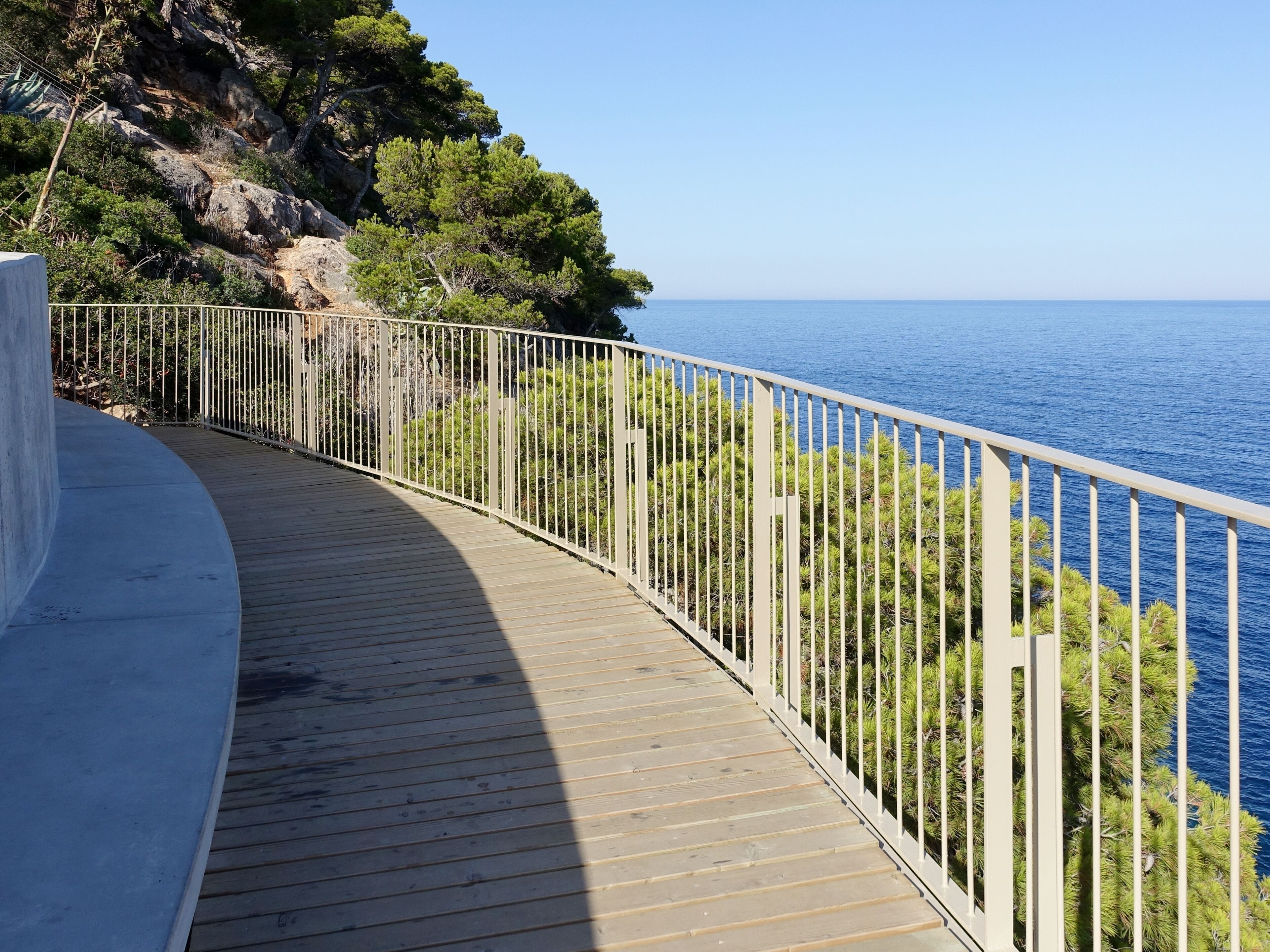 Aussichtspunkt im Osten von Costa des Pins, Gemeinde Son Servera, Mallorca, Spanien