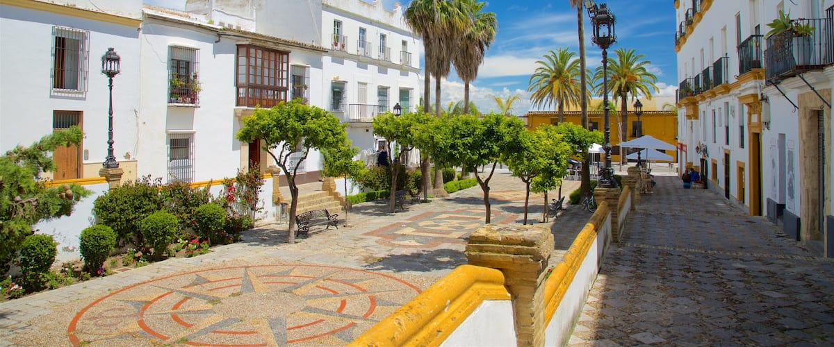 El Puerto de Santa Maria featuring street scenes