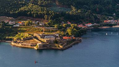 San Felipe Castle in Ferrol - Spain August 24, 2023