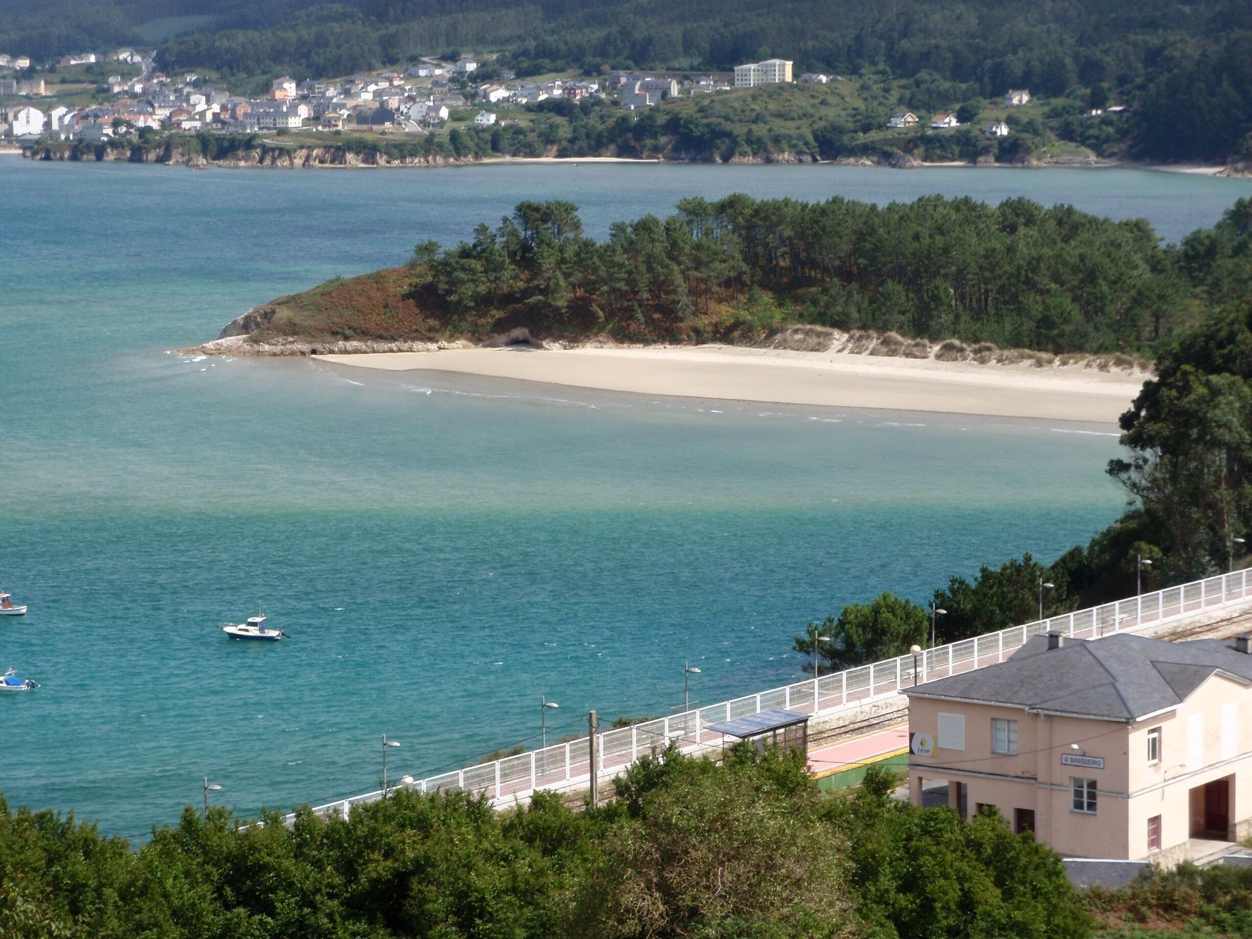 Beautiful coastal town in Galicia