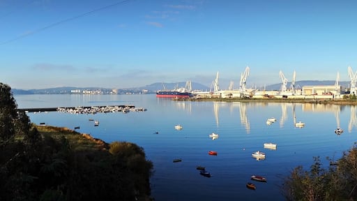 Ría de Ferrol desde el Parque Camilo Alonso Vega