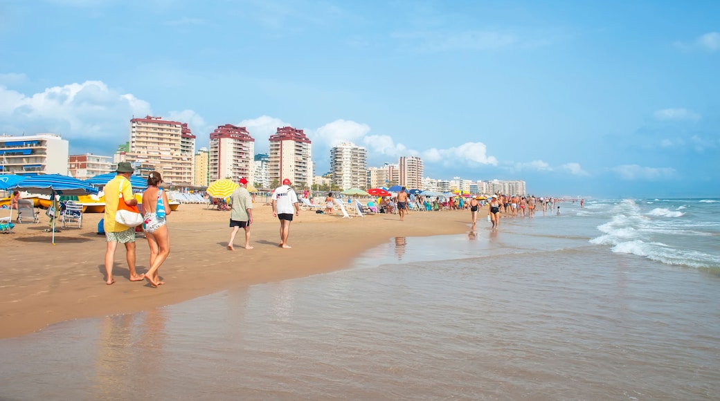 Beach of Gandia,Spain
