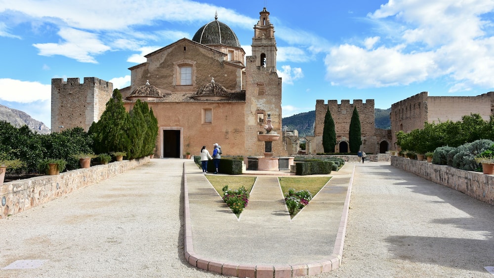 monastery Masnta Maria de la Valldigna near Gandia in Spain
