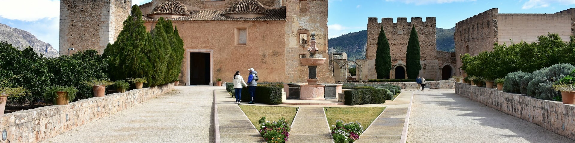 monastery Masnta Maria de la Valldigna near Gandia in Spain