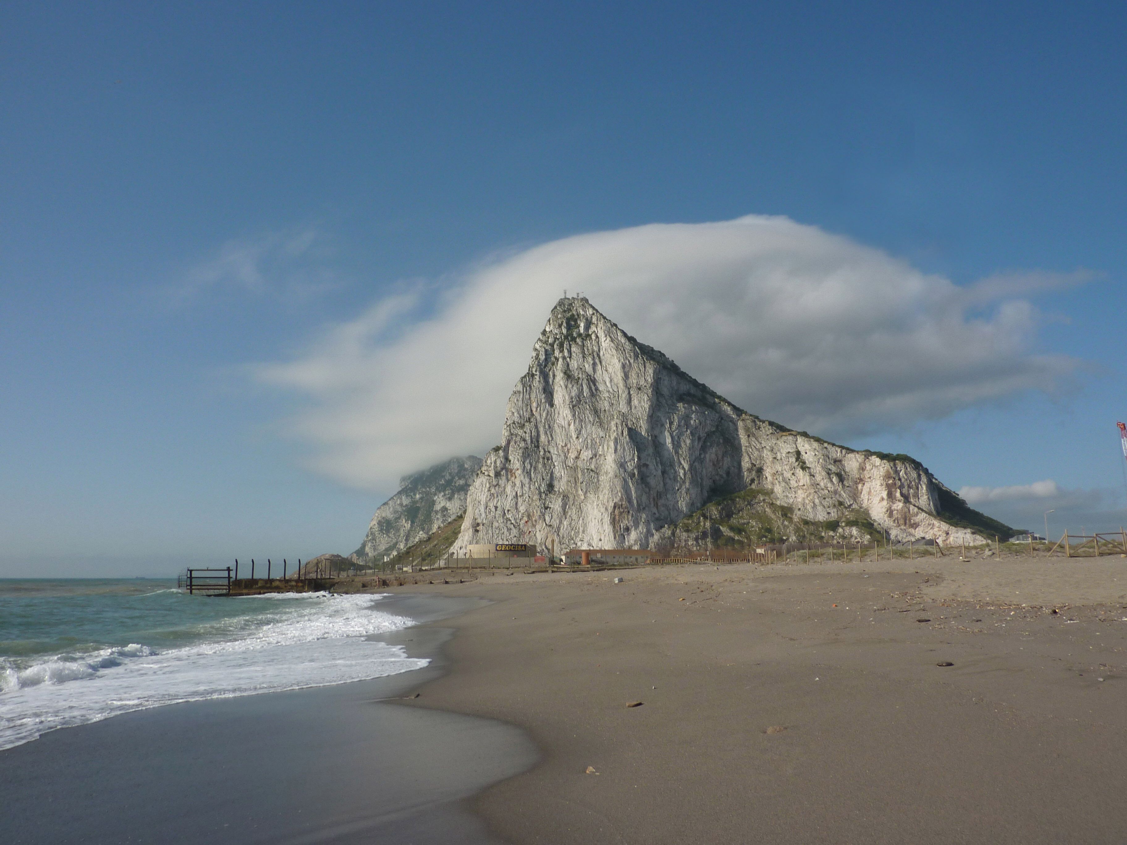 Gibraltar from La Linea - The Levant