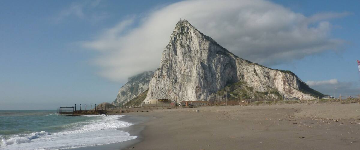 Gibraltar from La Linea - The Levant