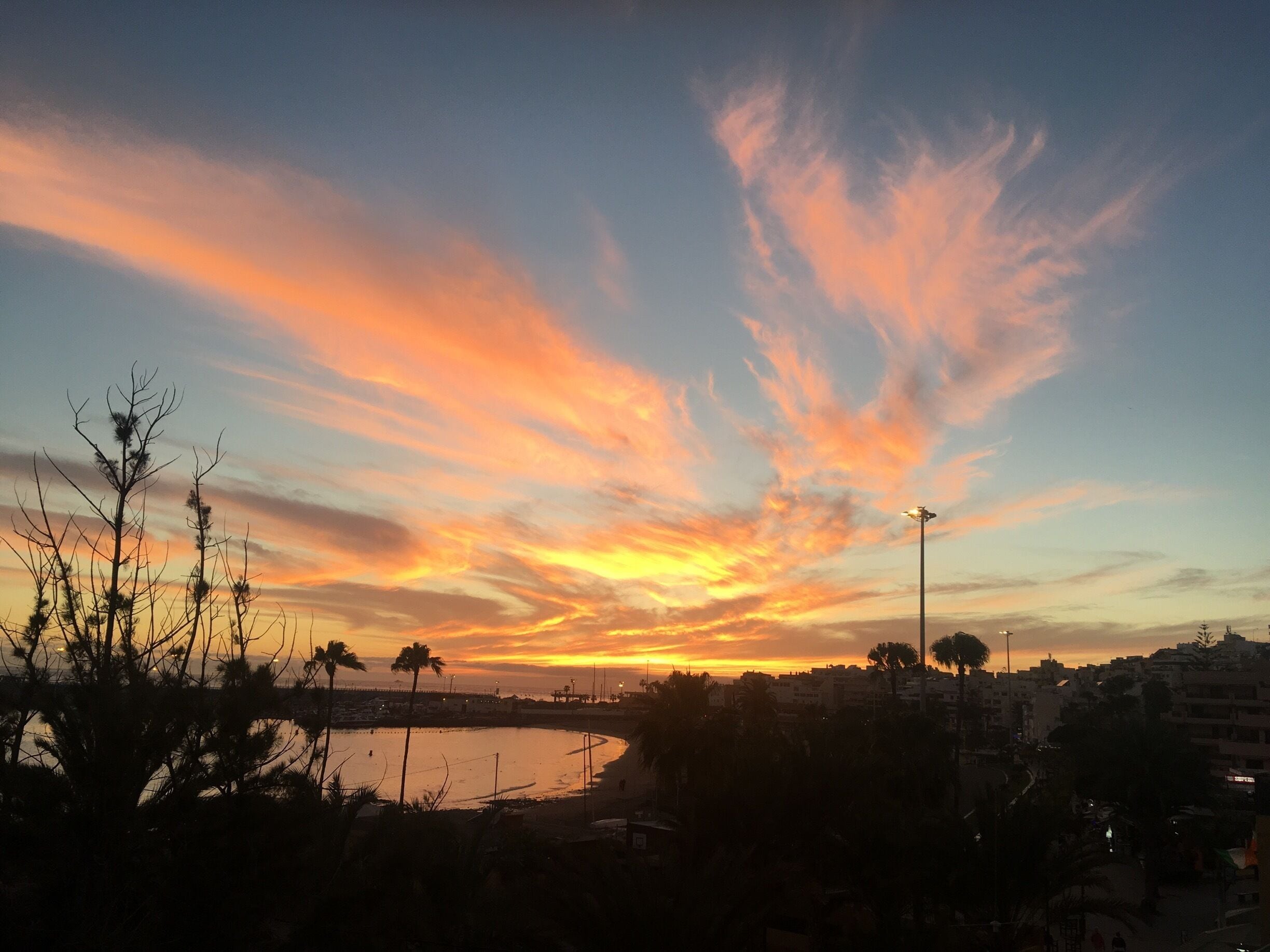 Lovely sunset and amazing colors 