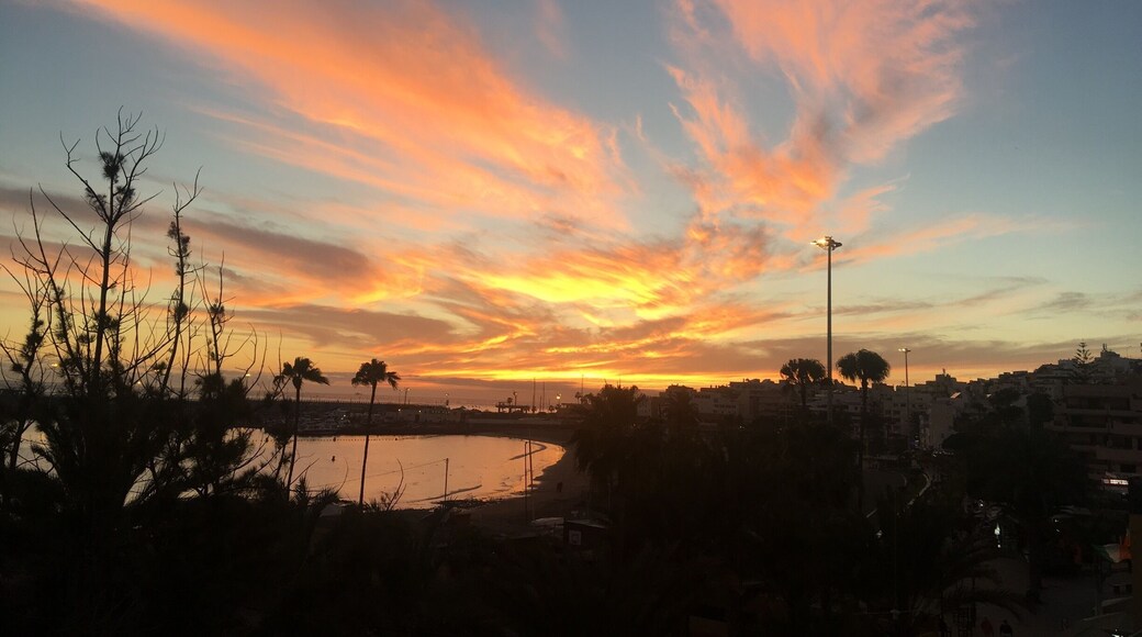 Lovely sunset and amazing colors