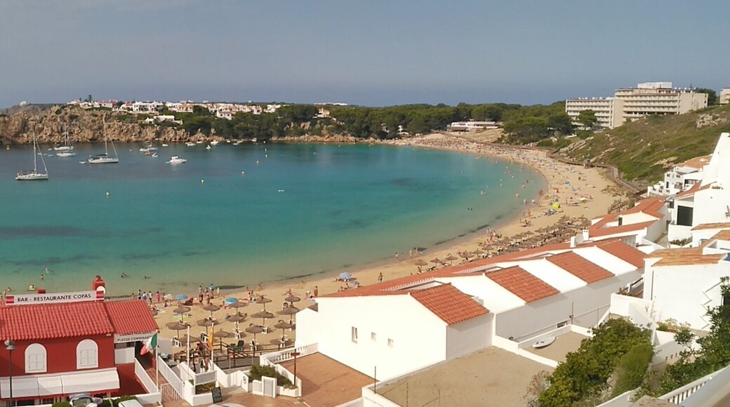 Panorama view of Arenal d'en Castell, Menorca