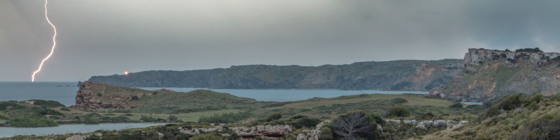 Thunderstorm Strikes Minorca