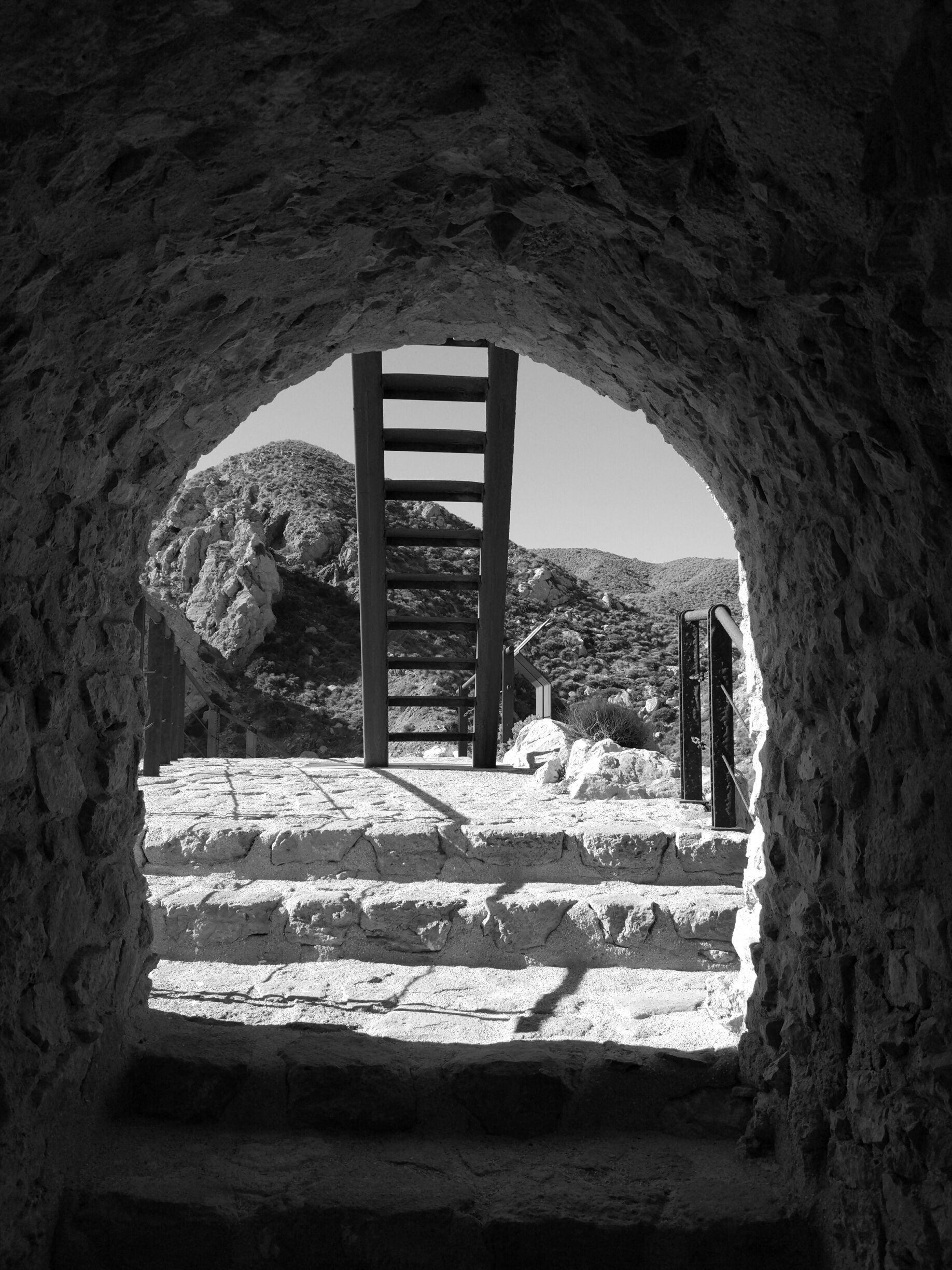 This landscape is stunning & hardly anyone around. Amazingly just down the road from the busy holiday resort of Mojacar. 