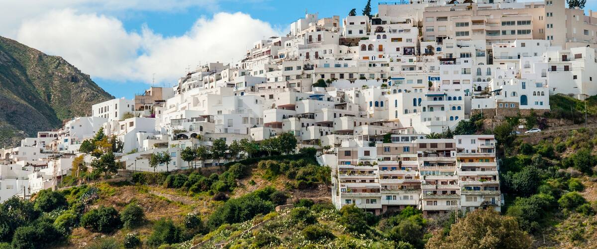Mojacar Village Almeria Province Andalusia Spain