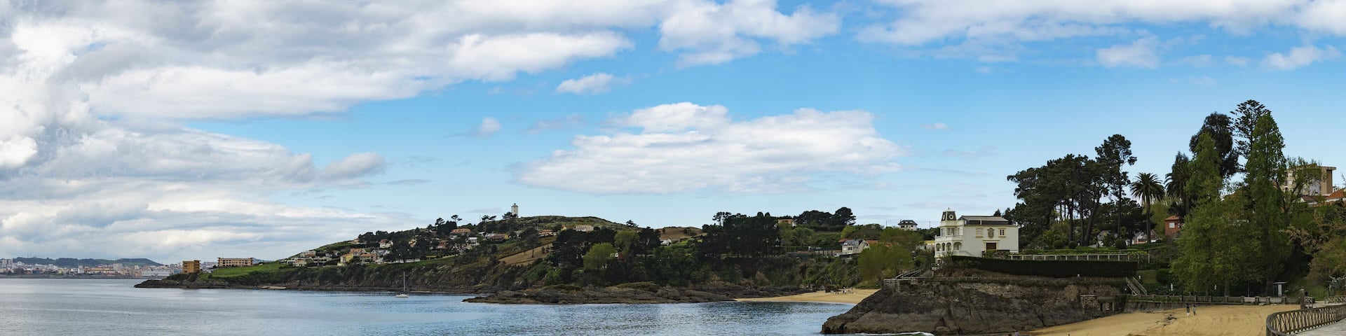 Mera Beach, Oleiros, A Coruna, Galicia, Spain.