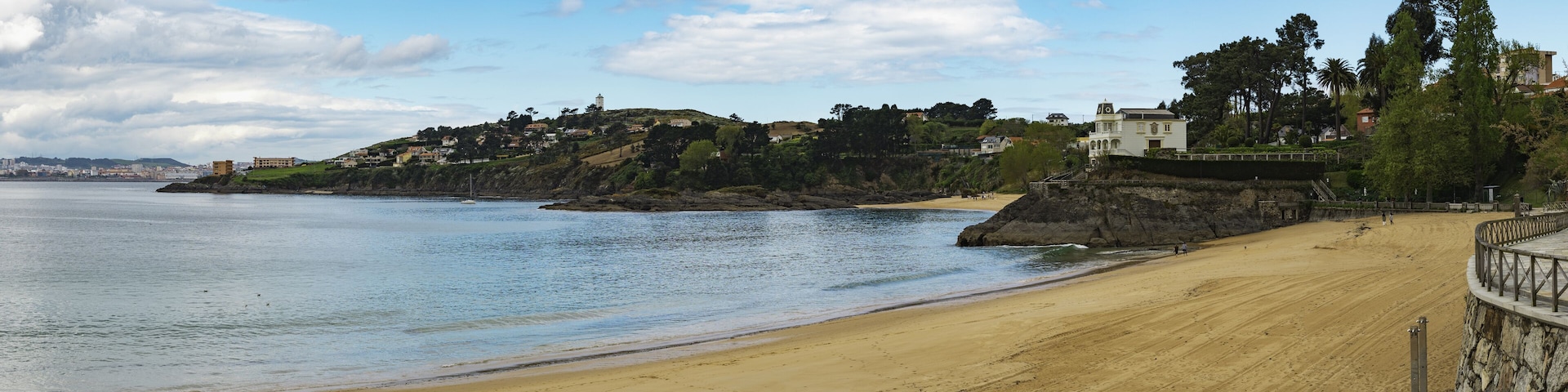 Mera Beach, Oleiros, A Coruna, Galicia, Spain.