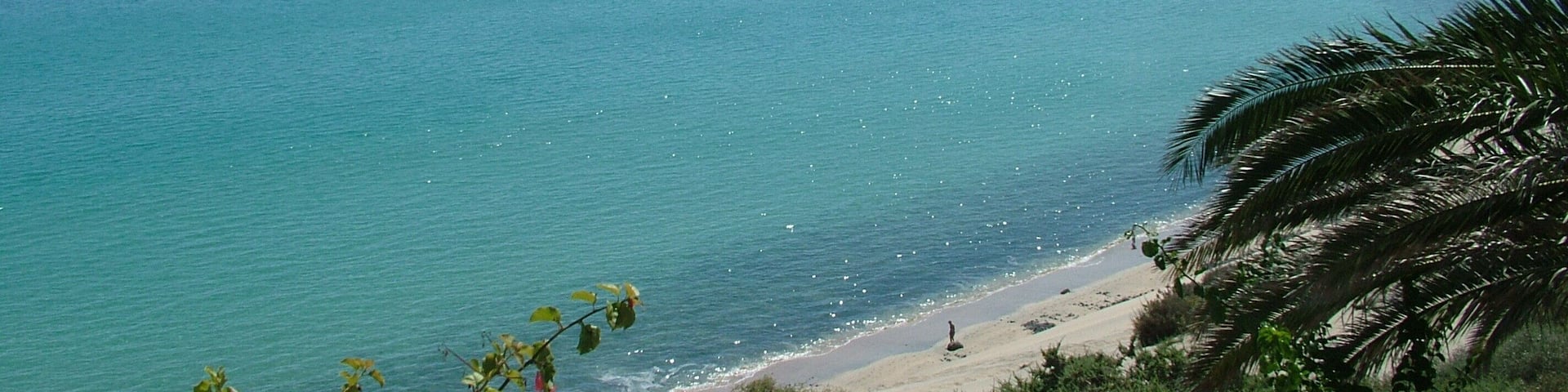 Sea View from Stairwell to Beach