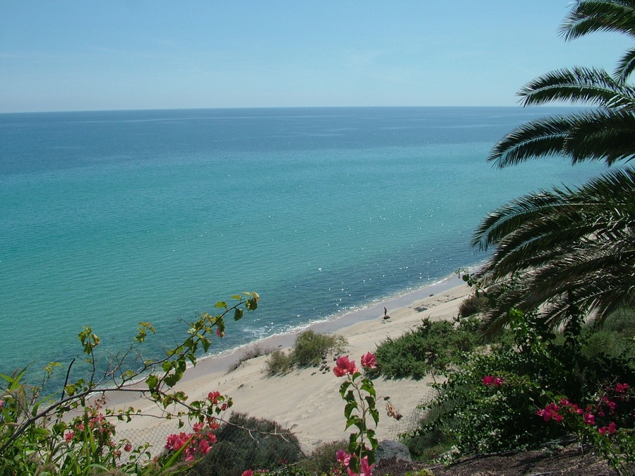 Sea View from Stairwell to Beach