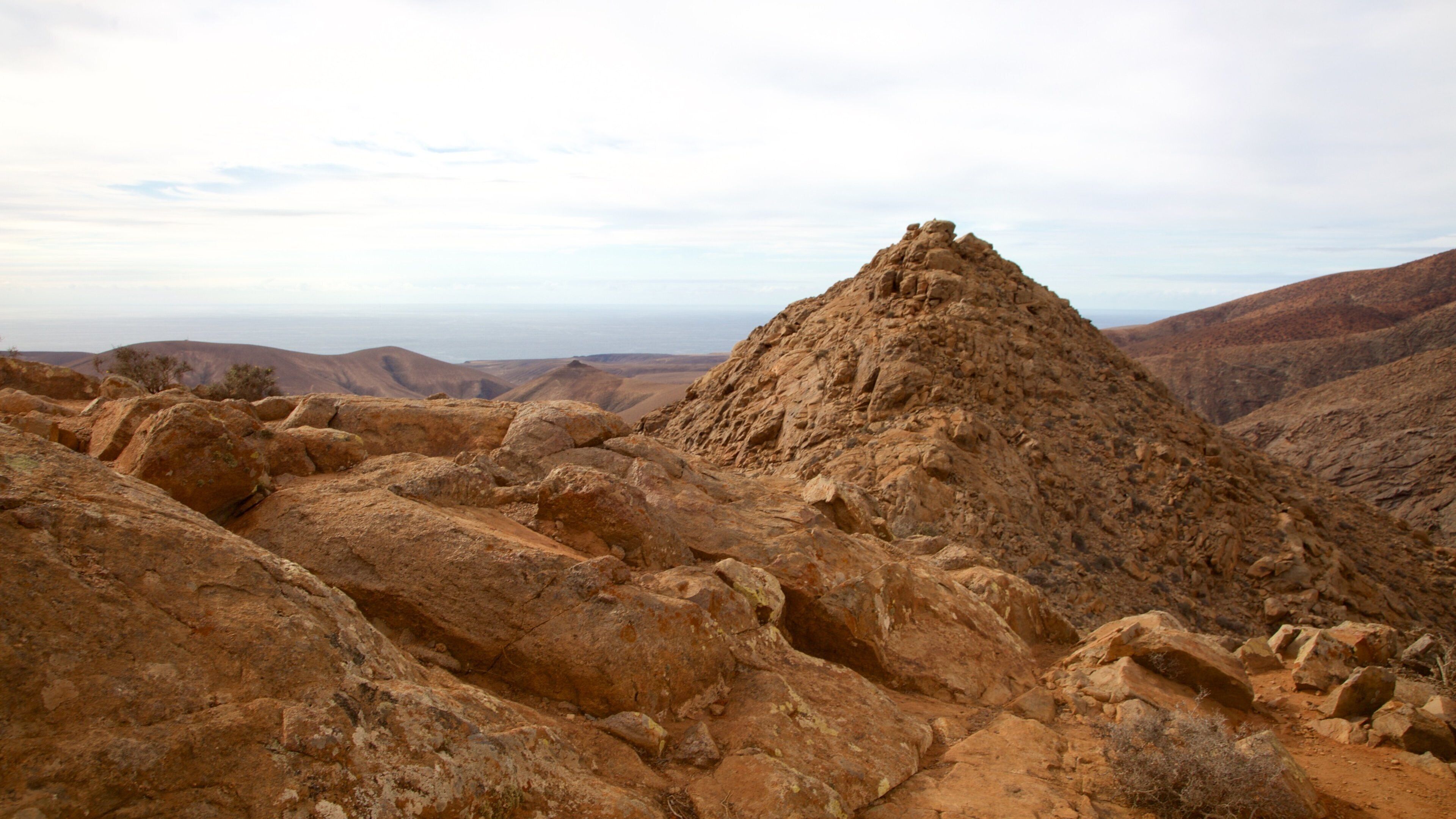 Pajara som viser ørkenutsikt og rolig landskap