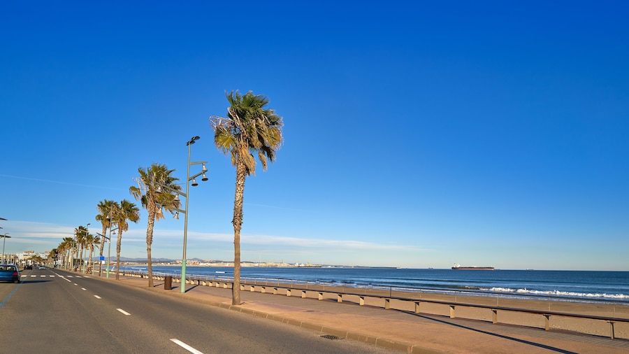 Platja La Pineda beach Vila-Seca Tarragona