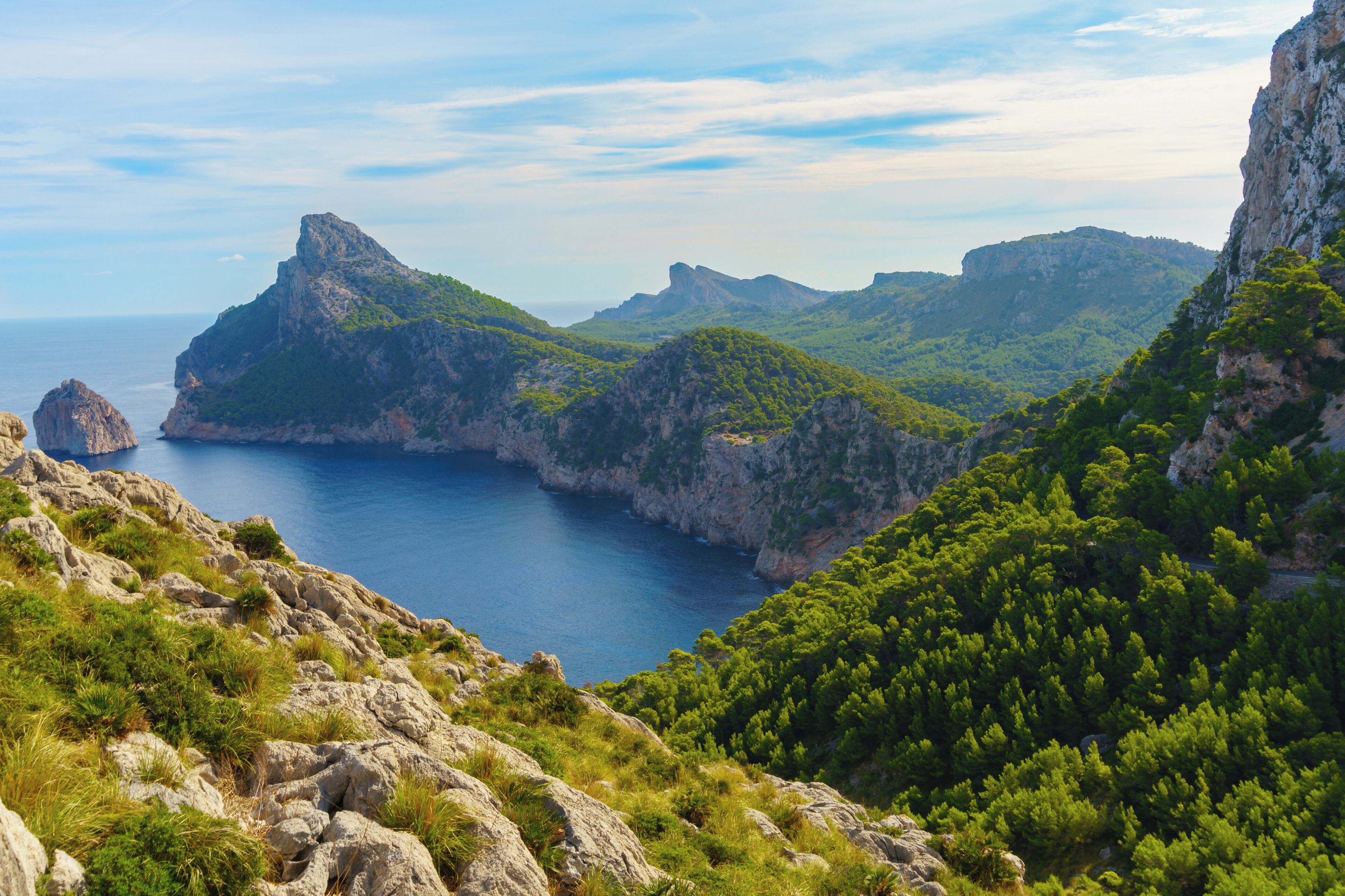 Always sunny here. Views are amazing.