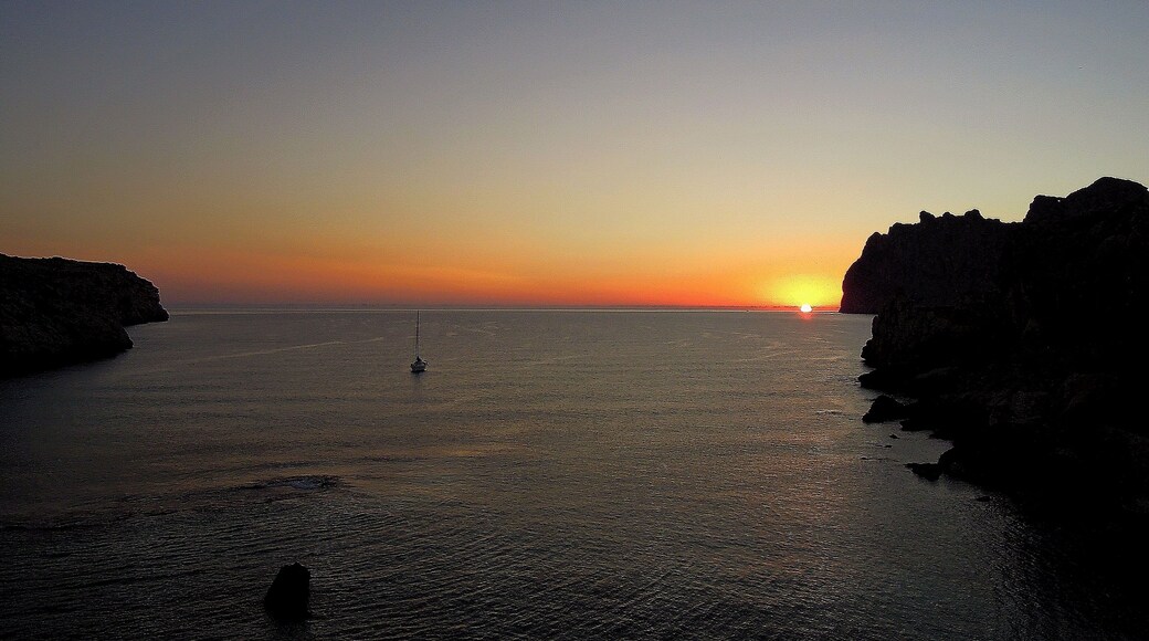 Sunrise at Cala St Vicenc , Majorca , July 2012