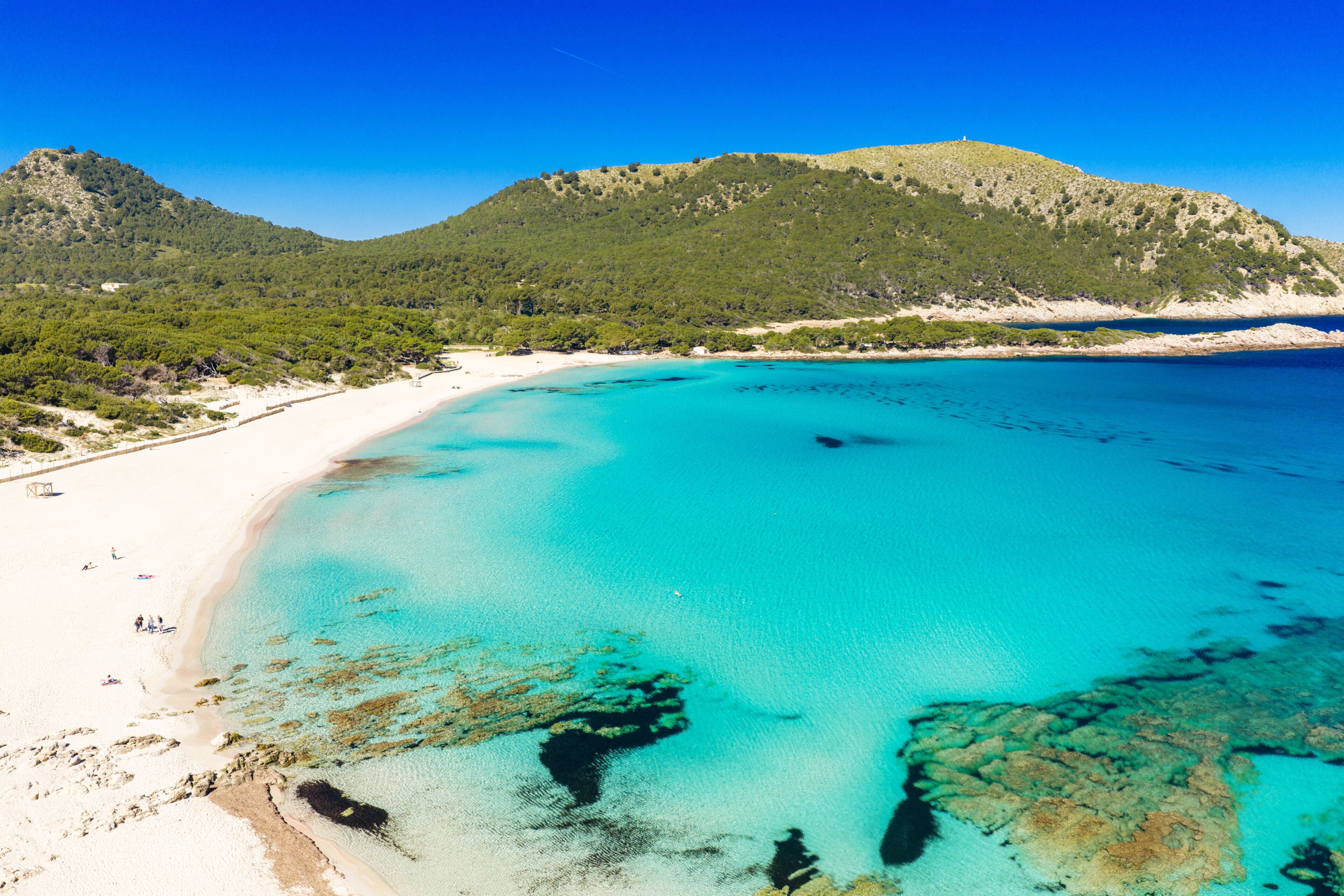 Cala Agulla, Mallorca, Balearic Islands, Spain