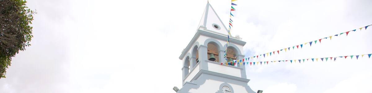 Puerto del Rosario featuring a church or cathedral, religious aspects and heritage architecture