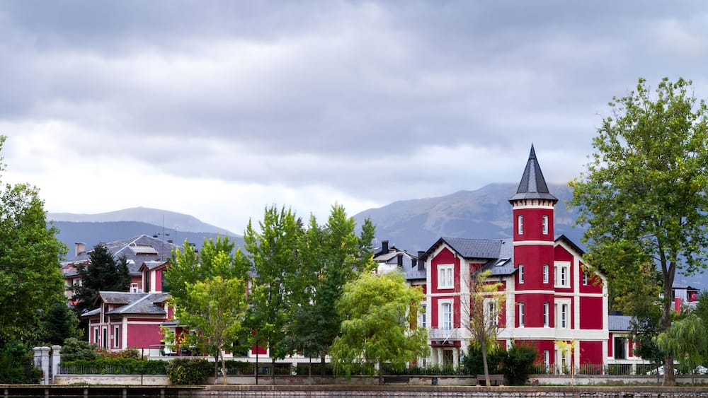 Lake Schierbeck in Puigcerda in the Catalan Pyrenees
