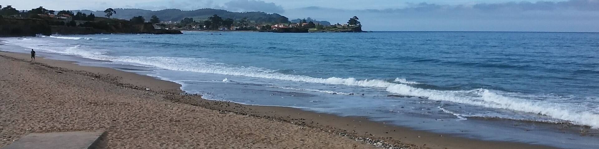 Playa de la Espasa, Caravia, Asturias