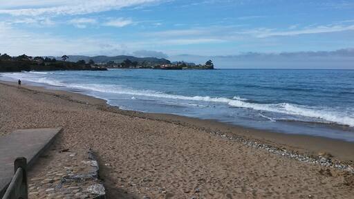 Playa de la Espasa, Caravia, Asturias